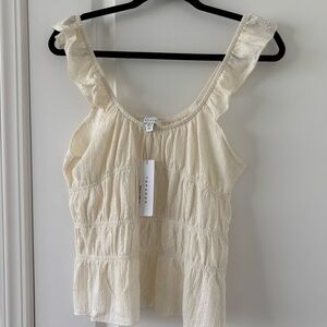 NWT TOPSHOP peasant top SIZE 12